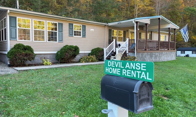 Meador House | Spacious home off 300+ miles of Hatfield McCoy Trails on Devil Anse Trail System