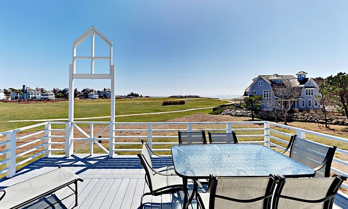 Mashpee House | Spacious home on golf course with 4 outdoor spaces overlooking the Sound