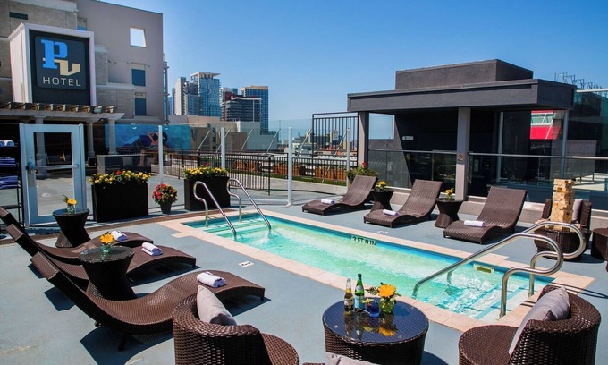 Little Italy Hotel | Spacious Room w/Artistic Flair & Gorgeous San Diego Skyline Views | 3 Units