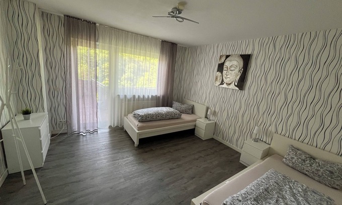 Moerlenbach Apartment | Spacious vacation apartment with a view of the countryside