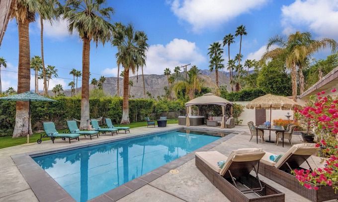 Little Tuscany Villa | Spanish Villa Oasis: Mtn Views, Firepit, Misters, Early Check-in & Late Checkout