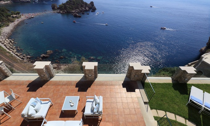 Mazzaro Apartment | Sparrowhawk Isolabella Suite. Suite with a view of Isolabella Bay