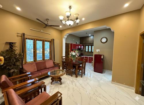 Mothilal Nagar Apartment | Sri Apt Homestay Family 2BHK Flat C5