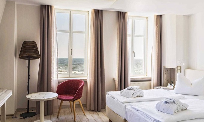 Seebad Bansin Hotel | Standard Room Sea Side - SEETELHOTEL Strandhotel Atlantic & Villa Meeresstrand