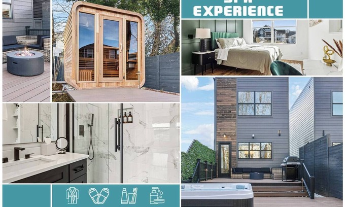 East Hill House | Stay&Work | Desk, Hot Tub, Sauna