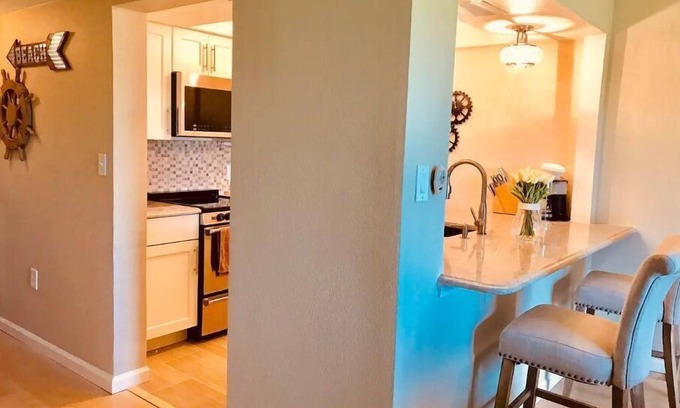 Port Canaveral Condo | Steps away from the iconic beach at Cocoa Beach FL