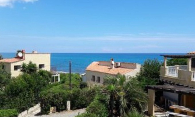 Bravone Apartment | Studio 1 - 50 m sand beach end quiet place with trees - sea view
