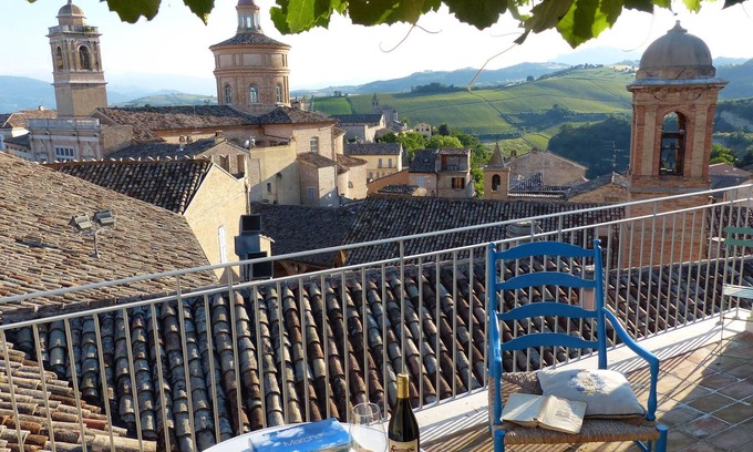 Offida Apartment | Studio Apartment With Terrace Overlooking The Rooftops Of Offida