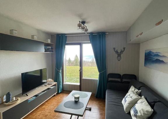 Thollon-les-Memises Apartment | Studio Bleuets du Léman vue sur lac