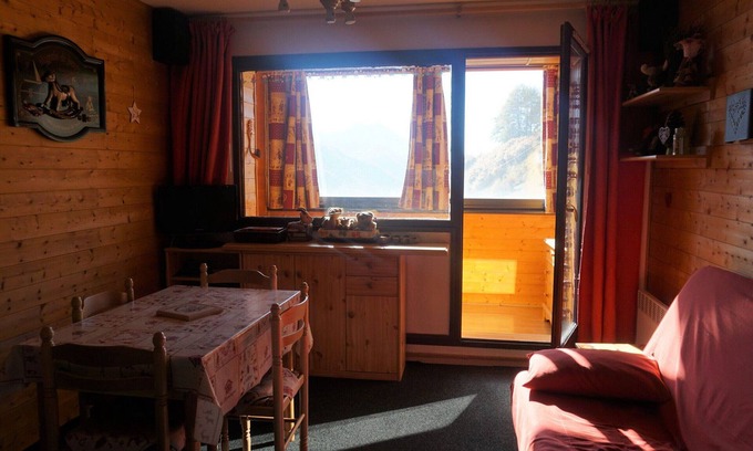 Orcieres-Merlette Apartment | Studio cabin 24 sqm, 4 pers, near ski lift