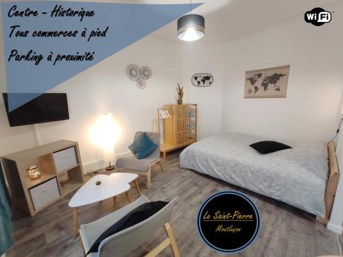 Montlucon Apartment | Studio charmant et central