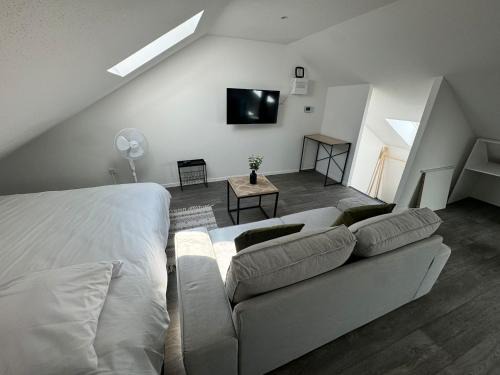 Mulhouse Apartment | Studio eucalyptus charmant élégant et fonctionnel Centre ville