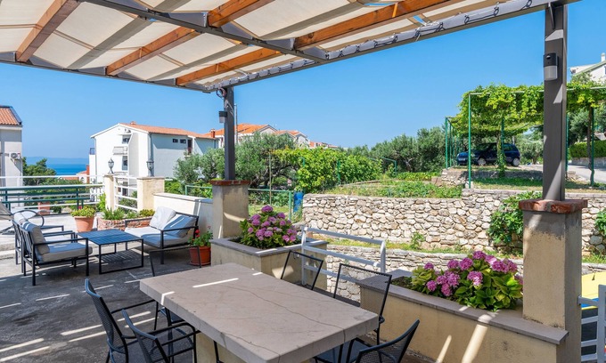Tucepi Apartment | Studio flat with air-conditioning Tučepi, Makarska (AS-6856-b)