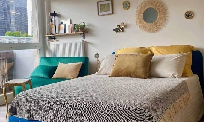 Puteaux Bed & Breakfast | Studio Ideal Paris/La Défense- Pro & Leisure Stay