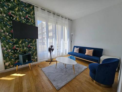 6th Arrondissement Apartment | Studio moderne et lumineux, proche Tete d Or, Lyon