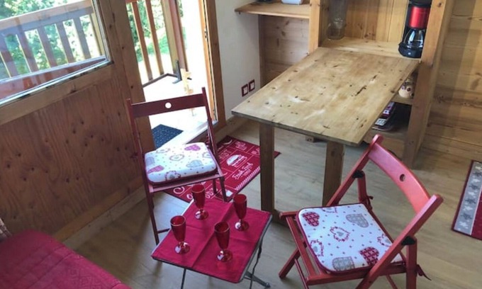 Montalbert Apartment | Studio Plagne Montalbert 4 people