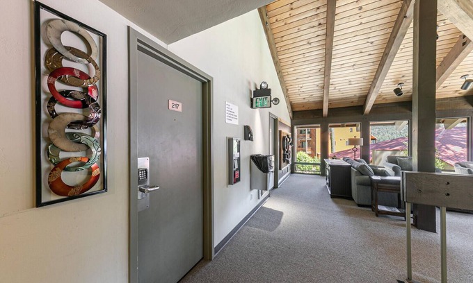 Truckee Condo | Studio w/Kitchen 2nd Floor #217 at Donner Lake Village