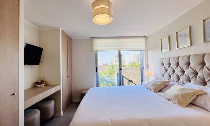 Downtown Santiago Apartment | Studio Yungay Maipú| Home Office Laundry Wifi