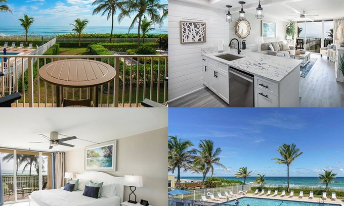 Hutchinson Island South Condo | ☀️🌴Stunning Beachfront Condo 🌊🏖️