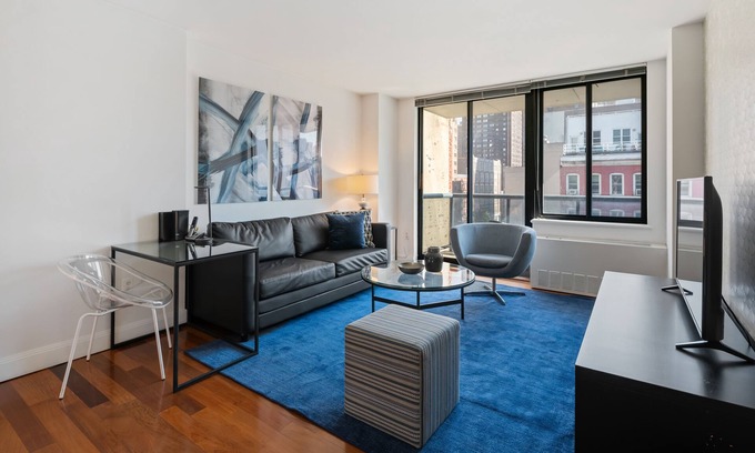 Gramercy Apartment | Stunning Gramercy 1 Bedroom with Private Balcony!