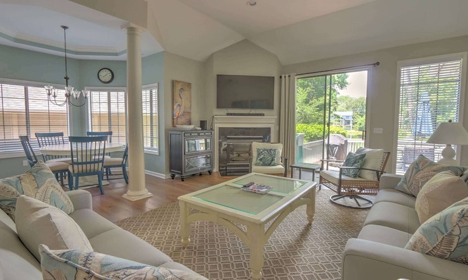 Sea Pines House | Stunning Lagoon View Rental Home in Sea Pines, HHI