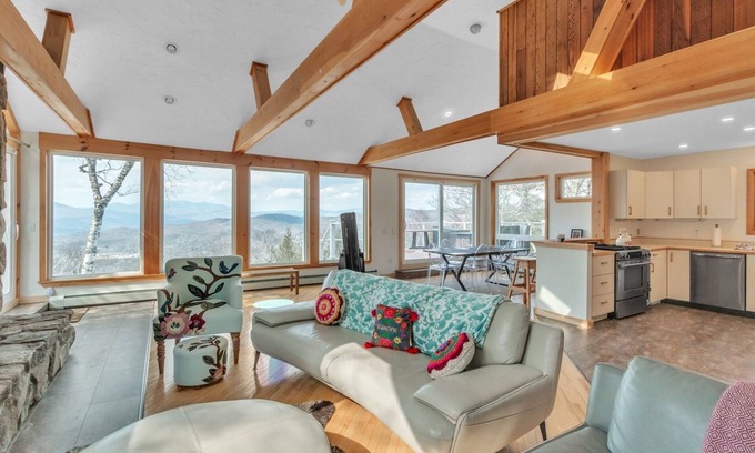 Campton Ski Chalet | Stunning Mountain Retreat in Campton, Perfect for Skiing and Year-Round Fun by RedAwning