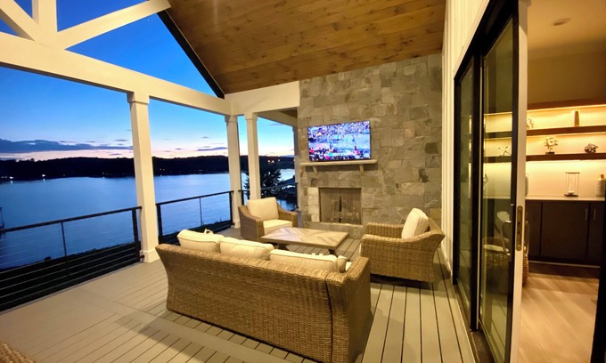Seneca House | Stunning New Home on Lake Keowee Near Clemson