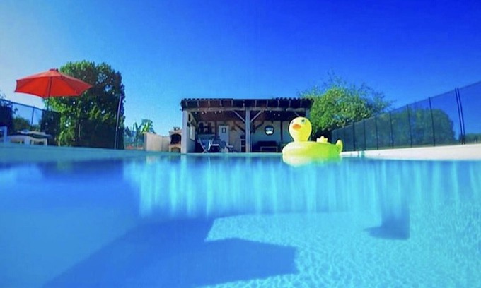 Ronsenac Cottage | Stunning Old Bread Oven Barn in a lovely quiet area with Private Heated Pool