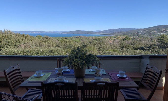 Maremma Coast Villa | Stunning panoramic villa in Punta Ala