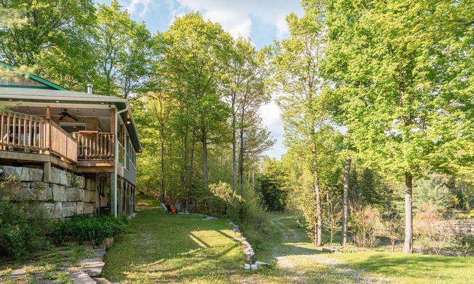 Bobcaygeon Cottage | Stunning Private Resort on 15 Acres w/Cabin - Hot Tub, Paddle Boards, Fire Pit