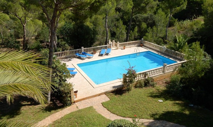 Cala Ratjada Villa | Stunning private villa with private pool, WIFI, TV, patio, pets allowed, panoramic view and park...