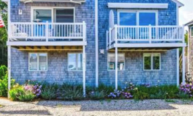 Provincetown Condo | Stunning West End Condo with 2 bedrooms plus loft with bed and views of the bay