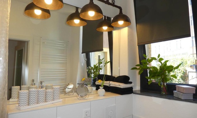 Meissen Apartment | Stylische FeWo in Meißen (Nähe Elbe, eigener Eingang, EG, Terrasse)