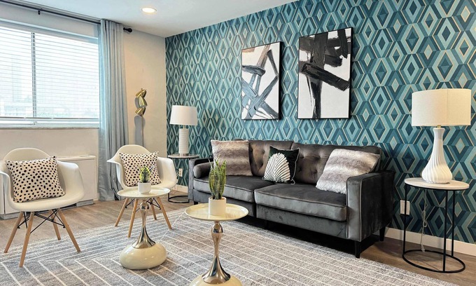 Old Fourth Ward Apartment | Stylish 2BR Apartment with City Views