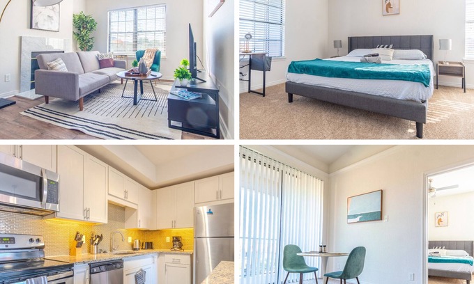 Valley Ranch Apartment | Stylish and Chic 1BR King Suite w/Pool, Gym & Parking