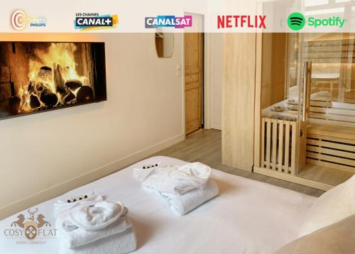 Senlis Apartment | Suite Cosy Flat - Hyper-Centre avec sauna privatif