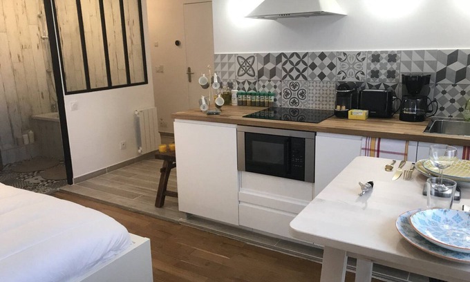 Part Dieu - Bir Hakeim Apartment | Suite de Léon - Nice studio PartDieu - garage