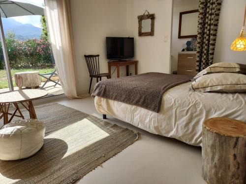 Sarrola-Carcopino House | Suite indépendante avec vue