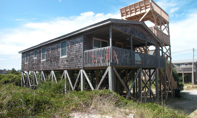 Avon House | SUMMER SAVINGS - Oceanview Dog Friendly Home w/Grill, Only 3 Lots From Beach