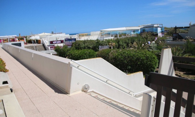 Naturist Village Apartment | Sunny Apartment with Large Terrace, A/C, and Private Parking, Close to Beach