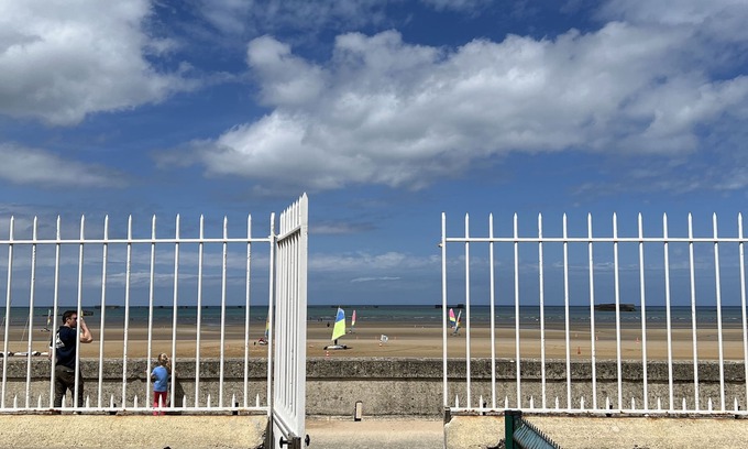Saint-Come-de-Fresne Apartment | Sunny Apt on D-Day Beach with Parking