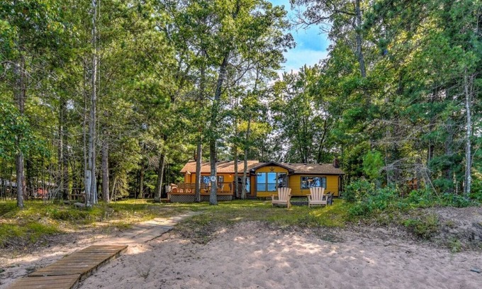 Webster Cabin | Sunset Bay: Birch Island Lake w/dock, sandy beach