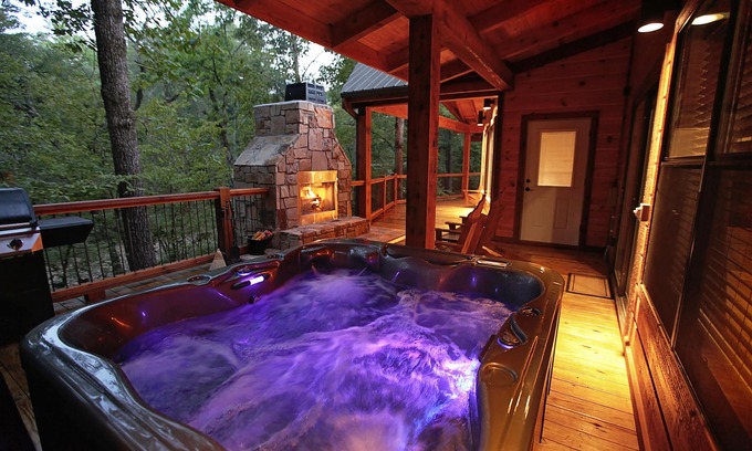 Broken Bow Cabin | Sunset Creek Spa - 💨Wet Steam Spa 🌿Aromatherapy ✨Upscale Relaxation