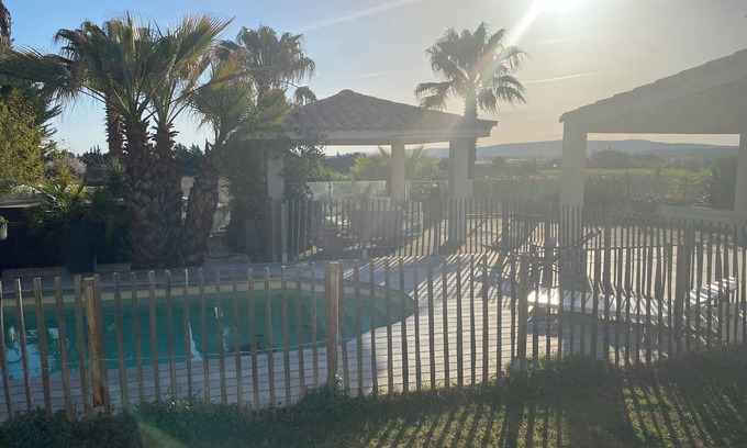 Villeneuve-les-Maguelone House | Superb villa near the sea and Montpellier! unobstructed view, sunset ☀️et in a quiet location