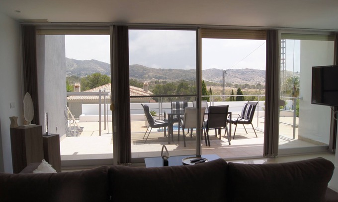Busot Villa | Superb modern Alicante villa with heated indoor pool