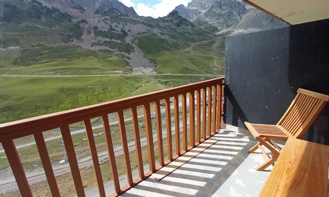 La Mongie Apartment | Superbe 3 pieces vue panoramique pied des pistes