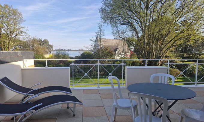 Arradon Apartment | T 2 - Sea view - Arradon- Gulf of Morbihan - Pays de Vannes - South Brittany