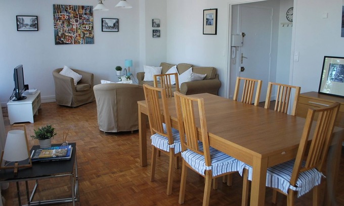 Centre Ville Rive Gauche Apartment | T3 4 beautiful appt F3 comfortable, along the Seine, parking,
