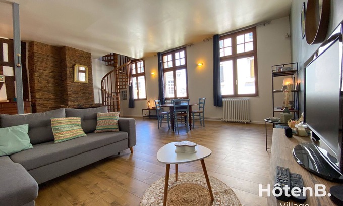 Limoges Apartment | T3 Duplex charme de l'ancien - coeur de ville