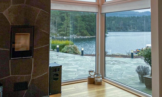Vindafjord House | Take a break from everyday life in this fantastic vacation home right by the fjord.